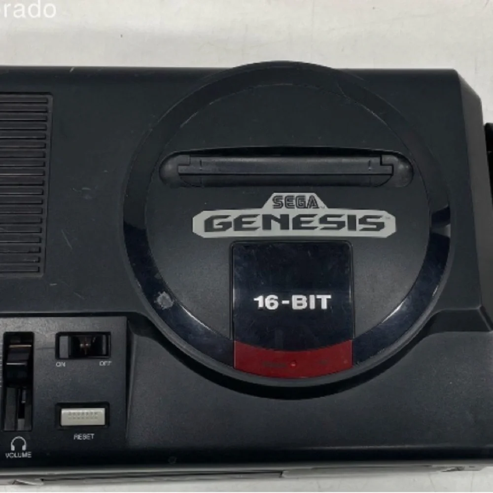 SEGA CD Model 1 + Genesis Working Tested +controller +AV Cables And 4 Games